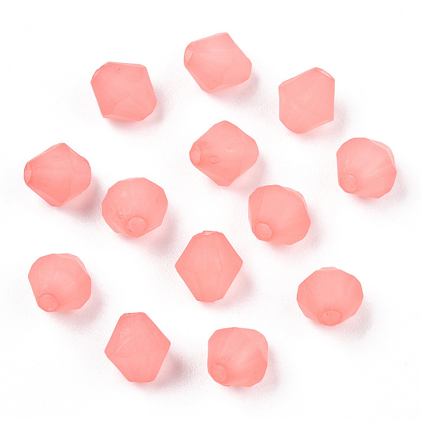 PandaHall Frosted Acrylic Beads, Faceted, Cone, Light Coral, 6x5.5mm, Hole: 1.5mm, about 6770pcs/500g Acrylic Cone
PandaHall Frosted Acrylic Beads, Faceted, Cone, Light Coral, 6x5.5mm, Hole: 1.5mm, about 6770pcs/500g Acrylic Cone