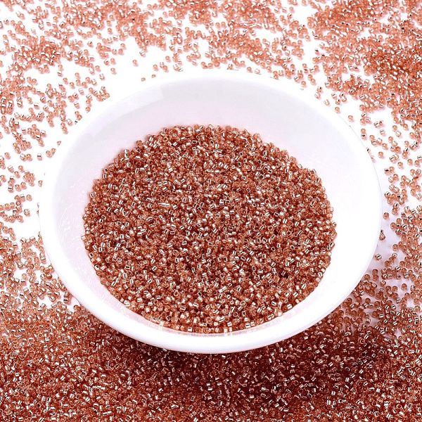 PandaHall MIYUKI Delica Beads, Cylinder, Japanese Seed Beads, 11/0, (DB2151) Duracoat Silver Lined Dyed Rose Copper, 1.3x1.6mm, Hole: 0.8mm..., Orange
PandaHall MIYUKI Delica Beads, Cylinder, Japanese Seed Beads, 11/0, (DB2151) Duracoat Silver Lined Dyed Rose Copper, 1.3x1.6mm, Hole: 0.8mm..., Orange