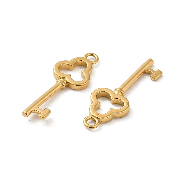 PandaHall Ion Plating(IP) 316L Surgical Stainless Steel Pendants, Key Charm, Real 18K Gold Plated, 25x9x2mm, Hole: 1.8mm 316L Surgical...
PandaHall Ion Plating(IP) 316L Surgical Stainless Steel Pendants, Key Charm, Real 18K Gold Plated, 25x9x2mm, Hole: 1.8mm 316L Surgical...