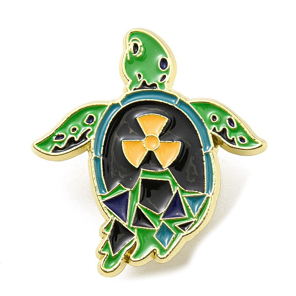 PandaHall Protecting Marine Environment & Nuclear Wastewater Theme Enamel Pin, Golden Zinc Alloy Brooch for Backpack Clothes, Tortoise...
PandaHall Protecting Marine Environment & Nuclear Wastewater Theme Enamel Pin, Golden Zinc Alloy Brooch for Backpack Clothes, Tortoise...