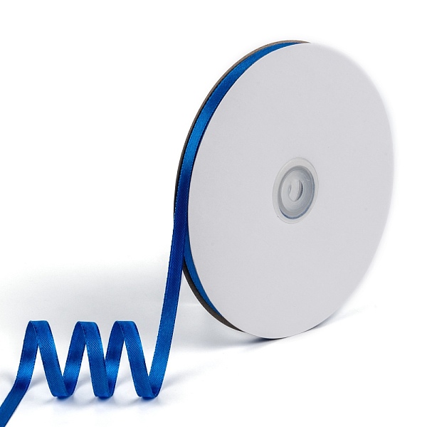 PandaHall Single Face Solid Color Satin Ribbon, for Wedding, Gift Wrapping, Bow Making, Blue, 2/8 inch(6~7mm), about 100yards/roll...
PandaHall Single Face Solid Color Satin Ribbon, for Wedding, Gift Wrapping, Bow Making, Blue, 2/8 inch(6~7mm), about 100yards/roll...