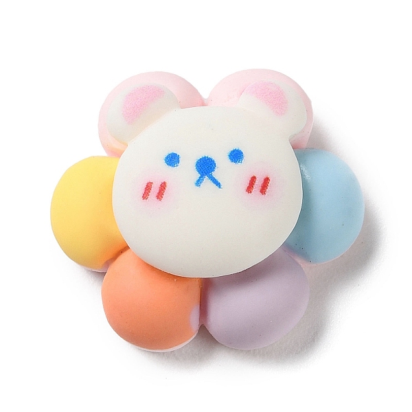 PandaHall Opaque Resin Cabochons, Cartoon Cabochons, Flower, 21x23x9.5mm Resin Flower
PandaHall Opaque Resin Cabochons, Cartoon Cabochons, Flower, 21x23x9.5mm Resin Flower