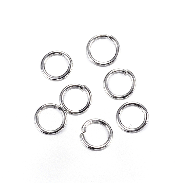 PandaHall 304 Stainless Steel Jump Rings, Open Jump Rings, Stainless Steel Color, 3.5x0.6mm, 22 Gauge, Inner Diameter: 2.3mm 304 Stainless...
PandaHall 304 Stainless Steel Jump Rings, Open Jump Rings, Stainless Steel Color, 3.5x0.6mm, 22 Gauge, Inner Diameter: 2.3mm 304 Stainless...