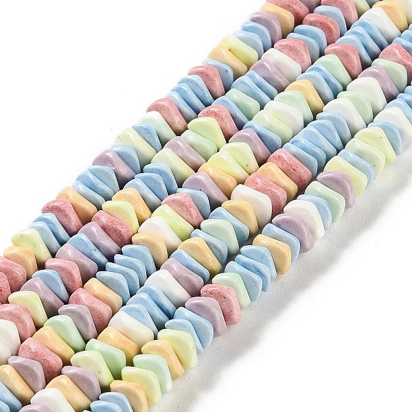 PandaHall Natural Rainbow Alashan Agate Beads Strands, Dyed, Wavy Square, Mixed Color, 6.5x6.5x2~3mm, Hole: 0.8mm, about 159pcs/strand..., Multicolor
PandaHall Natural Rainbow Alashan Agate Beads Strands, Dyed, Wavy Square, Mixed Color, 6.5x6.5x2~3mm, Hole: 0.8mm, about 159pcs/strand..., Multicolor