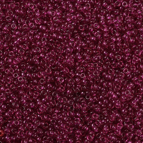 PandaHall MIYUKI Round Rocailles Beads, Japanese Seed Beads, (RR1406) Transparent Fuchsia, 11/0, 2x1.3mm, Hole: 0.8mm, about 5500pcs/50g..., Pink
PandaHall MIYUKI Round Rocailles Beads, Japanese Seed Beads, (RR1406) Transparent Fuchsia, 11/0, 2x1.3mm, Hole: 0.8mm, about 5500pcs/50g..., Pink