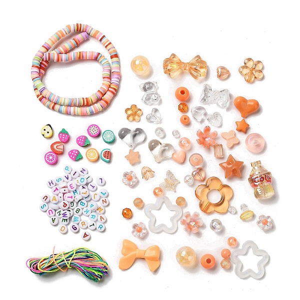 PandaHall DIY Candy Color Beaded Pendant Decoration Making Kits, Sandy Brown, 6x1.2mm Acrylic Mixed Shapes
PandaHall DIY Candy Color Beaded Pendant Decoration Making Kits, Sandy Brown, 6x1.2mm Acrylic Mixed Shapes