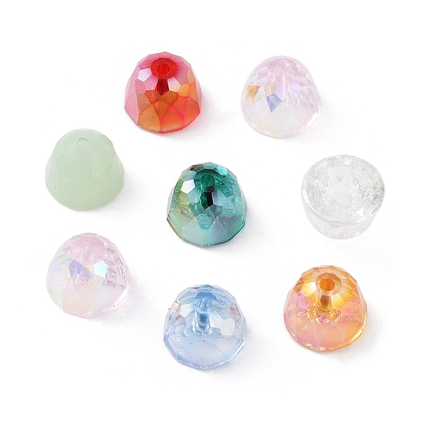 PandaHall Electroplate Glass Beads, AB Color, Faceted Half Round, Mixed Color, 8x6mm, Hole: 1.2mm Glass Half Round Multicolor
PandaHall Electroplate Glass Beads, AB Color, Faceted Half Round, Mixed Color, 8x6mm, Hole: 1.2mm Glass Half Round Multicolor