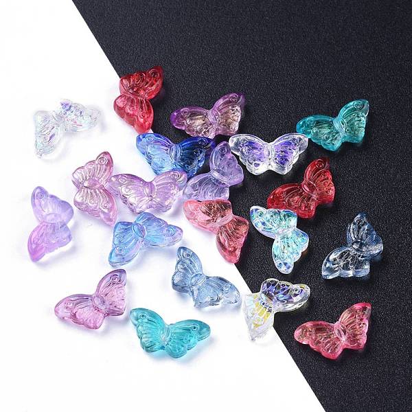 PandaHall Electroplate Transparent Glass Beads, Mixed Style, Butterfly, Mixed Color, 14.5x8x3.5mm, Hole: 0.8mm Glass Butterfly Multicolor
PandaHall Electroplate Transparent Glass Beads, Mixed Style, Butterfly, Mixed Color, 14.5x8x3.5mm, Hole: 0.8mm Glass Butterfly Multicolor