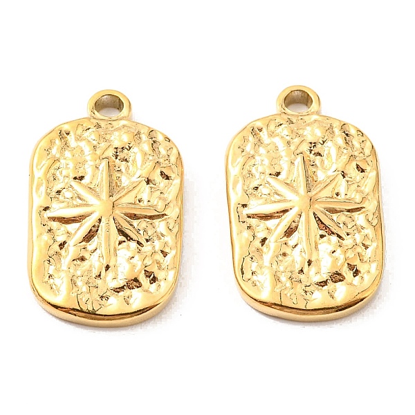 PandaHall Vacuum Plating 304 Stainless Steel Pendants, Rectangle with Star Charms, Golden, 18x10x2mm, Hole: 1.2mm 304 Stainless Steel...
PandaHall Vacuum Plating 304 Stainless Steel Pendants, Rectangle with Star Charms, Golden, 18x10x2mm, Hole: 1.2mm 304 Stainless Steel...