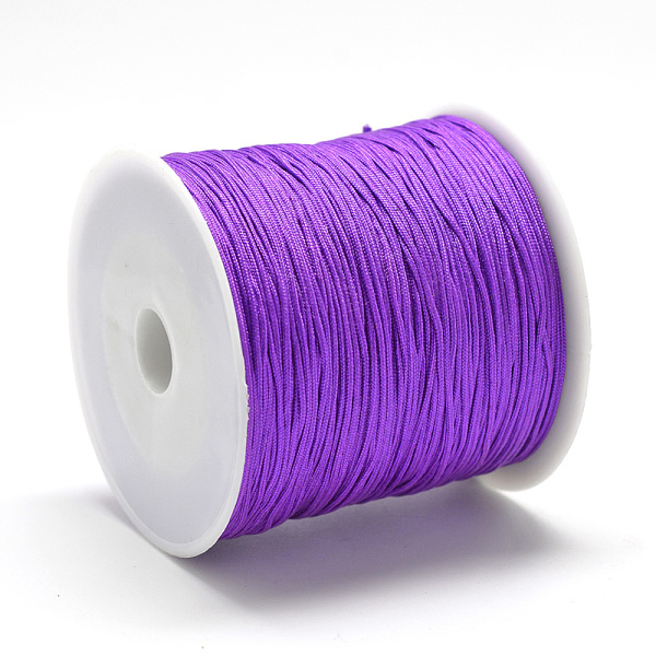PandaHall Nylon Thread, Chinese Knotting Cord, Purple, 0.8mm, about 109.36 yards(100m)/roll Nylon Purple
PandaHall Nylon Thread, Chinese Knotting Cord, Purple, 0.8mm, about 109.36 yards(100m)/roll Nylon Purple