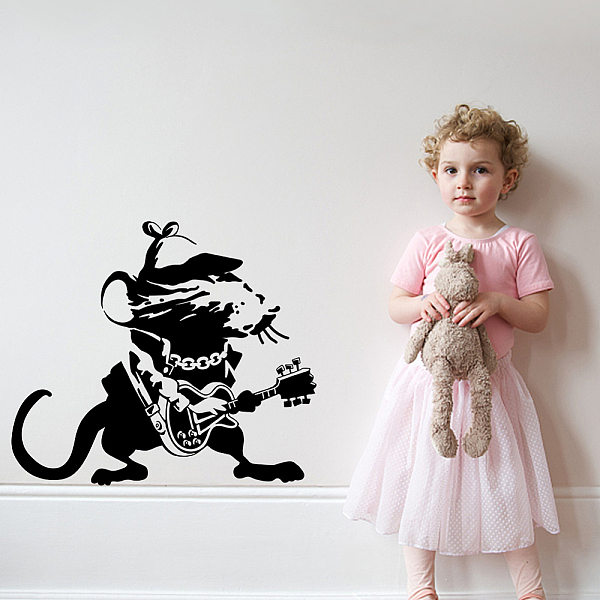 PandaHall SUPERDANT Banksy Rat Wall Stickers Music and GuitarWall Decals Abstraction Cartoon Design Stickers and Murals DIY Art PVC Wall...
PandaHall SUPERDANT Banksy Rat Wall Stickers Music and GuitarWall Decals Abstraction Cartoon Design Stickers and Murals DIY Art PVC Wall...
