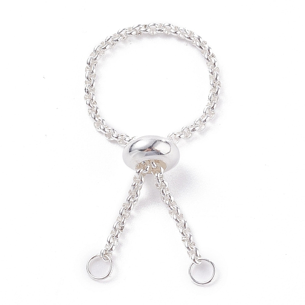 PandaHall 304 Stainless Steel Rolo Chains Slider Ring Findings, Adjustable Ring Findings with Brass Beads, Silver, Inner Diameter: 2~28mm...
PandaHall 304 Stainless Steel Rolo Chains Slider Ring Findings, Adjustable Ring Findings with Brass Beads, Silver, Inner Diameter: 2~28mm...