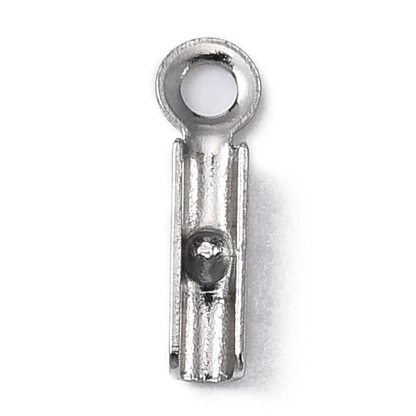 PandaHall 316 Surgical Stainless Steel Folding Crimp Ends, Stainless Steel Color, 8.5x2.5x1.5mm, Hole: 1.2mm, Inner Diameter: 1.3mm 316...
PandaHall 316 Surgical Stainless Steel Folding Crimp Ends, Stainless Steel Color, 8.5x2.5x1.5mm, Hole: 1.2mm, Inner Diameter: 1.3mm 316...