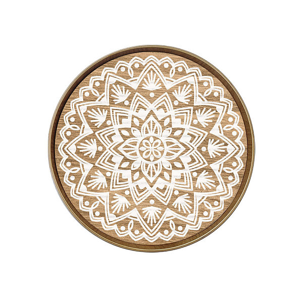 PandaHall PH Round Decorative Coffee Tray, 11.8 Inch Mandala Wooden Tray Vintage Antique Handcarved Wooden Pallet Ottoman Tray Wood Circle...
PandaHall PH Round Decorative Coffee Tray, 11.8 Inch Mandala Wooden Tray Vintage Antique Handcarved Wooden Pallet Ottoman Tray Wood Circle...