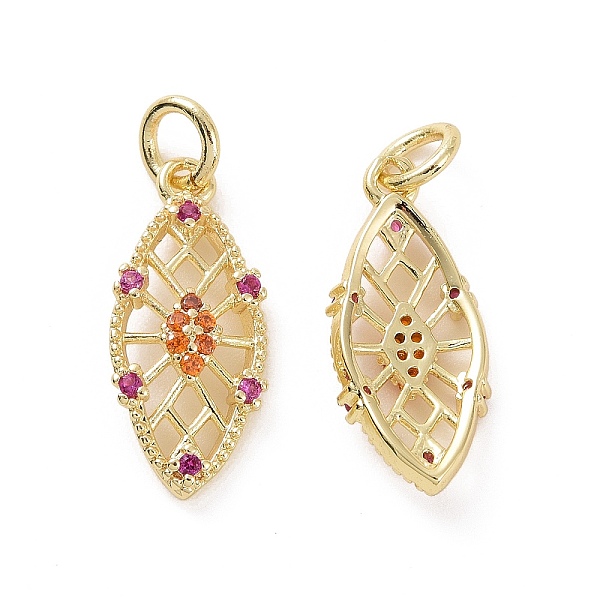 PandaHall Brass Micro Pave Colorful Cubic Zirconia Pendants, with Jump Ring, Horse Eyes Charms, Real 18K Gold Plated, 18x8x3mm, Hole: 3.2mm..., Red
PandaHall Brass Micro Pave Colorful Cubic Zirconia Pendants, with Jump Ring, Horse Eyes Charms, Real 18K Gold Plated, 18x8x3mm, Hole: 3.2mm..., Red