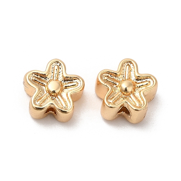 PandaHall Brass Bead, Flower, Real 18K Gold Plated, 6.8x7x3.5mm, Hole: 1mm Brass Flower
PandaHall Brass Bead, Flower, Real 18K Gold Plated, 6.8x7x3.5mm, Hole: 1mm Brass Flower
