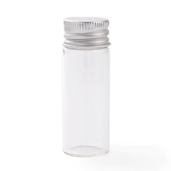 PandaHall (Defective Closeout Sale: Scratch on the Cap) Glass Bead Containers, with Screw Aluminum Cap and Silicone Stopper, Platinum, Clear...
PandaHall (Defective Closeout Sale: Scratch on the Cap) Glass Bead Containers, with Screw Aluminum Cap and Silicone Stopper, Platinum, Clear...