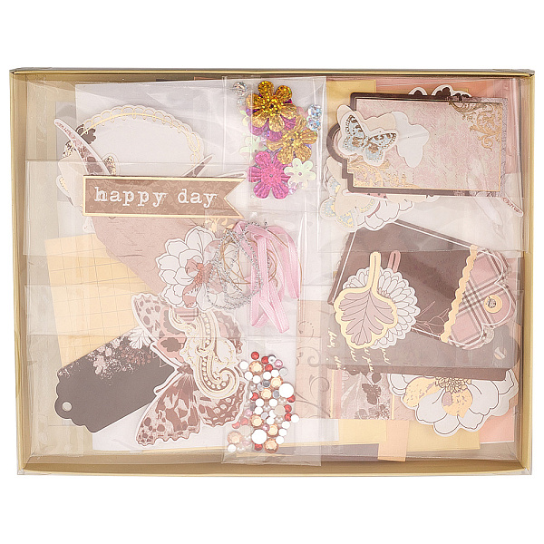 PandaHall DIY Greeting Card Making Kits, including Paper Cards, Envelope, Craft Paper, Rhibbon and Sequin, Sienna, Style 2 Card: 115x170x1mm..., Brown
PandaHall DIY Greeting Card Making Kits, including Paper Cards, Envelope, Craft Paper, Rhibbon and Sequin, Sienna, Style 2 Card: 115x170x1mm..., Brown