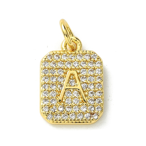 PandaHall Rack Plating Brass Micro Pave Clear Cubic Zirconia Charms, Long-Lasting Plated, Lead Free & Cadmium Free, Rectangle with Letter...
PandaHall Rack Plating Brass Micro Pave Clear Cubic Zirconia Charms, Long-Lasting Plated, Lead Free & Cadmium Free, Rectangle with Letter...