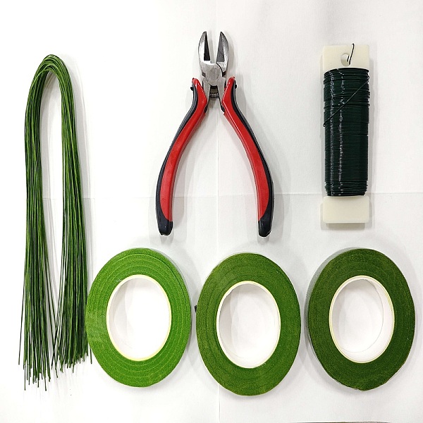 PandaHall Floral Arrangement Kits, with Floral Tools, Adhesive Tapes, Floriculture Paper Wire, Bouquet Stem Wrap Florist Wire, Jewelry..., Green
PandaHall Floral Arrangement Kits, with Floral Tools, Adhesive Tapes, Floriculture Paper Wire, Bouquet Stem Wrap Florist Wire, Jewelry..., Green