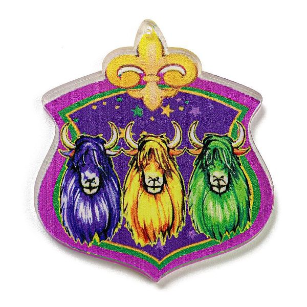 PandaHall Carnival Acrylic Pendants, Cattle, 49.5x43x2.5mm, Hole: 1.4mm Acrylic Cattle
PandaHall Carnival Acrylic Pendants, Cattle, 49.5x43x2.5mm, Hole: 1.4mm Acrylic Cattle