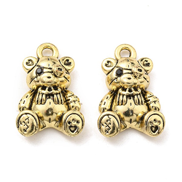 PandaHall Rack Plating Alloy with Glass Pendants, Lead Free & Cadmium Free, Bear Charm, Antique Golden, 23x15x6mm, Hole: 2.3mm Alloy+Glass...
PandaHall Rack Plating Alloy with Glass Pendants, Lead Free & Cadmium Free, Bear Charm, Antique Golden, 23x15x6mm, Hole: 2.3mm Alloy+Glass...