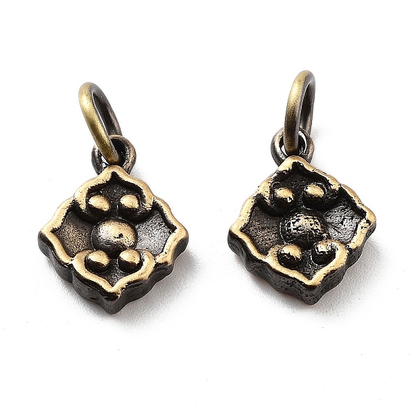 PandaHall Brass Pendants, Cadmium Free & Lead Free, Rhombus, Antique Bronze, 16x10x2.3mm, Hole: 4.3mm Brass Rhombus
PandaHall Brass Pendants, Cadmium Free & Lead Free, Rhombus, Antique Bronze, 16x10x2.3mm, Hole: 4.3mm Brass Rhombus
