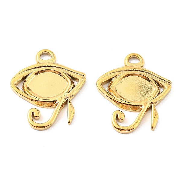 PandaHall Vacuum Plating 304 Stainless Steel Pendant Cabochon Settings, Eye of Ra, Religion, Golden, Tray: 9.5x6.5mm, 20x18x2mm, Hole: 2mm...
PandaHall Vacuum Plating 304 Stainless Steel Pendant Cabochon Settings, Eye of Ra, Religion, Golden, Tray: 9.5x6.5mm, 20x18x2mm, Hole: 2mm...