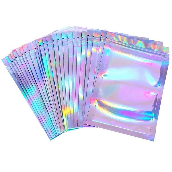 PandaHall Laser Plastic Zip Lock Bags, Resealable Packaging Bags, Rectangle, Colorful, 18x12cm Plastic Rectangle
PandaHall Laser Plastic Zip Lock Bags, Resealable Packaging Bags, Rectangle, Colorful, 18x12cm Plastic Rectangle