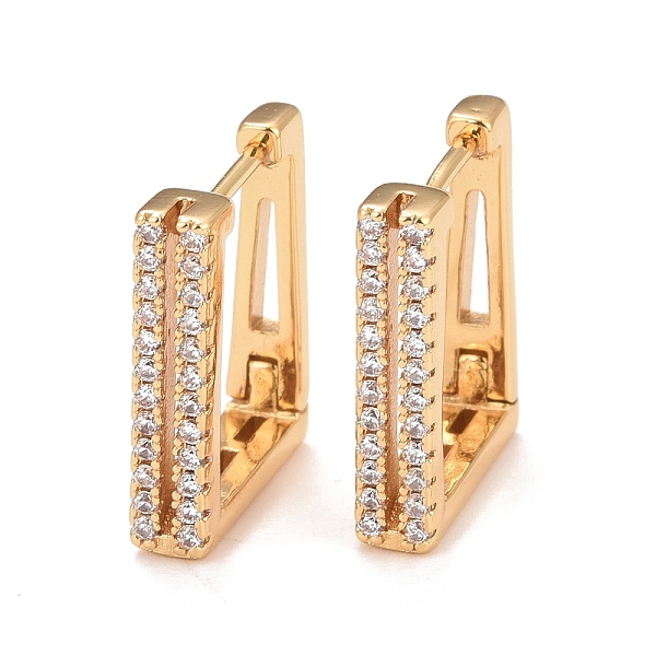 PandaHall Clear Cubic Zirconia Rectangle Hoop Earrings, Brass Hinged Earrings for Women, Cadmium Free & Nickel Free & Lead Free, Real 18K...
PandaHall Clear Cubic Zirconia Rectangle Hoop Earrings, Brass Hinged Earrings for Women, Cadmium Free & Nickel Free & Lead Free, Real 18K...