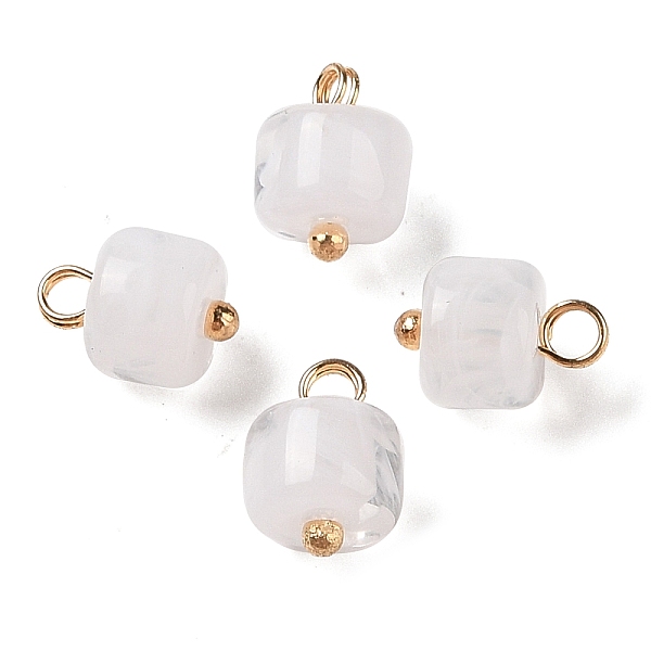 PandaHall Acrylic Pendants, with Brass Loops, Column, WhiteSmoke, 12.5x8.5mm, Hole: 2.5mm Brass+Acrylic Column White
PandaHall Acrylic Pendants, with Brass Loops, Column, WhiteSmoke, 12.5x8.5mm, Hole: 2.5mm Brass+Acrylic Column White