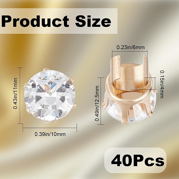 PandaHall CRASPIRE 40pcs Cubic Zirconia Shoe Clips Rhinestone Glitter Detachable Shoes Buckle Jewelry Clasps Clip on for Women Bridal..., Clear
PandaHall CRASPIRE 40pcs Cubic Zirconia Shoe Clips Rhinestone Glitter Detachable Shoes Buckle Jewelry Clasps Clip on for Women Bridal..., Clear