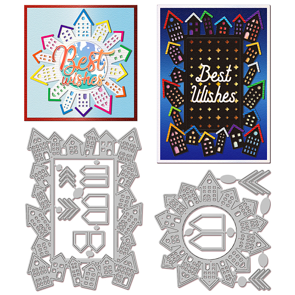 PandaHall GLOBLELAND House Frame Cutting Dies Houses Building Metal Die Cuts House Background Metal Cutting Die for DIY Scrapbooking Photo...
PandaHall GLOBLELAND House Frame Cutting Dies Houses Building Metal Die Cuts House Background Metal Cutting Die for DIY Scrapbooking Photo...