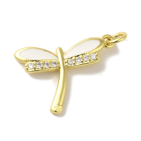 PandaHall Brass Enamel Micro Pave Cubic Zirconia Pendants, Dragonfly Charms, with Jump Ring, Real 18K Gold Plated, 22x16.5x3mm, Hole: 3.2mm..., Clear
PandaHall Brass Enamel Micro Pave Cubic Zirconia Pendants, Dragonfly Charms, with Jump Ring, Real 18K Gold Plated, 22x16.5x3mm, Hole: 3.2mm..., Clear