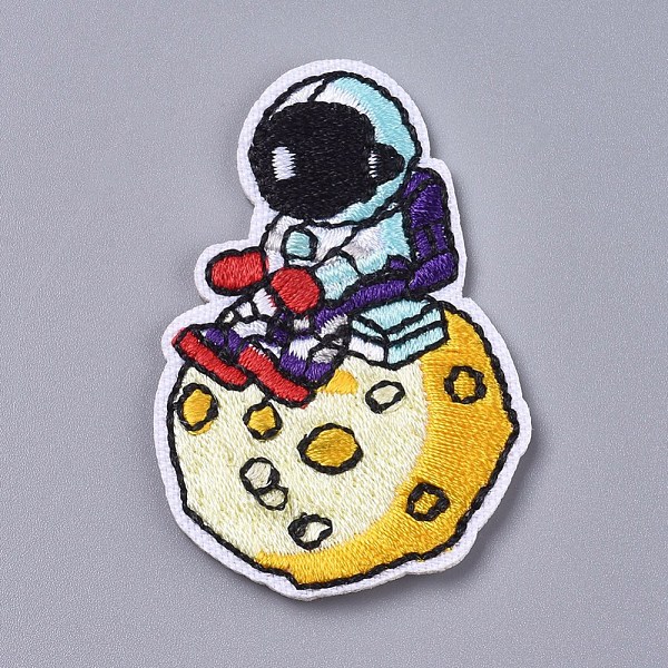 PandaHall Computerized Embroidery Cloth Iron On/Sew On Patches, Costume Accessories, Spaceman, Colorful, 50x33x2mm Cloth Human
PandaHall Computerized Embroidery Cloth Iron On/Sew On Patches, Costume Accessories, Spaceman, Colorful, 50x33x2mm Cloth Human
