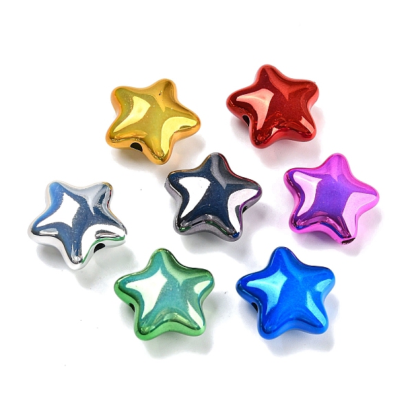 PandaHall Opaque Acrylic Beads, Star, Mixed Color, 20.5x22x10.5mm, Hole: 3mm Acrylic Star Multicolor
PandaHall Opaque Acrylic Beads, Star, Mixed Color, 20.5x22x10.5mm, Hole: 3mm Acrylic Star Multicolor