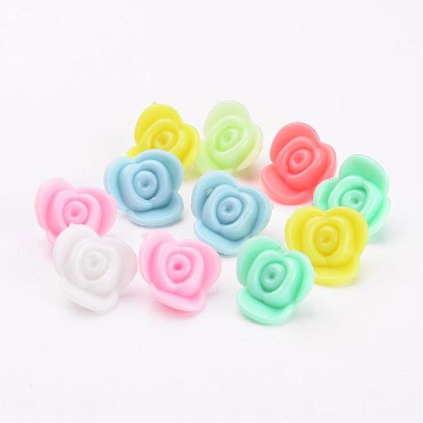 PandaHall Opaque Acrylic Beads, Plastic Flower Beads, Mixed Color, 15x15x8mm, Hole: 1.5mm, about 1000pcs/500g Acrylic Flower Multicolor
PandaHall Opaque Acrylic Beads, Plastic Flower Beads, Mixed Color, 15x15x8mm, Hole: 1.5mm, about 1000pcs/500g Acrylic Flower Multicolor