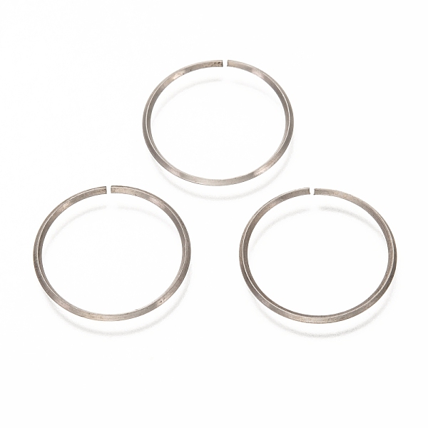 PandaHall 304 Stainless Steel Open Quick Link Connectors, Rings, Stainless Steel Color, 23x1mm, Inner Diameter: 20mm 304 Stainless Steel...
PandaHall 304 Stainless Steel Open Quick Link Connectors, Rings, Stainless Steel Color, 23x1mm, Inner Diameter: 20mm 304 Stainless Steel...