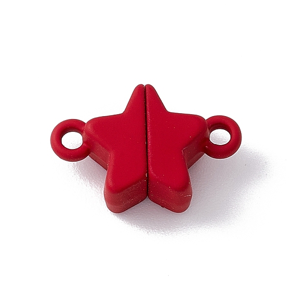 PandaHall Star Alloy Magnetic Clasps, for Pendants Necklaces Making, Red, 11x16x6mm, Hole: 1.5mm Alloy Star Red
PandaHall Star Alloy Magnetic Clasps, for Pendants Necklaces Making, Red, 11x16x6mm, Hole: 1.5mm Alloy Star Red