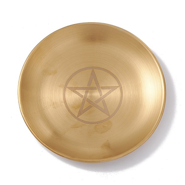 PandaHall 201 Stainless Steel Candle Holder, Tarot Theme Tealight Tray, Home Tabletop Centerpiece Decoration, Flat Round, Star Pattern...
PandaHall 201 Stainless Steel Candle Holder, Tarot Theme Tealight Tray, Home Tabletop Centerpiece Decoration, Flat Round, Star Pattern...