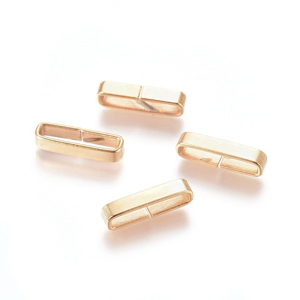 PandaHall 201 Stainless Steel Quick Link Connectors, Linking Rings, Closed but Unsoldered, Golden, 12x3x2.5mm, Inner Diameter: 2x10.5mm 201...
PandaHall 201 Stainless Steel Quick Link Connectors, Linking Rings, Closed but Unsoldered, Golden, 12x3x2.5mm, Inner Diameter: 2x10.5mm 201...