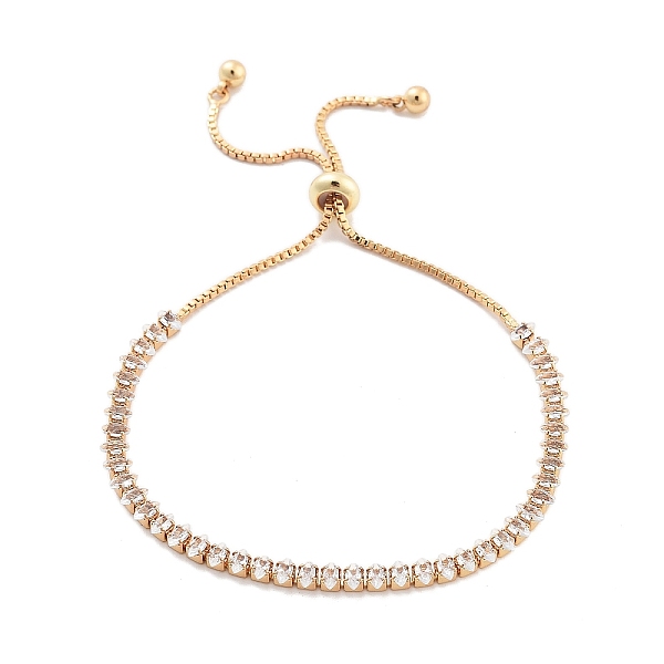 PandaHall Brass Pave Clear Cubic Zirconia Horse Eye Box Chain Slider Bracelets, Nickle Free, Long-Lasting Plated, Golden, 10-1/4 inch(26cm)...
PandaHall Brass Pave Clear Cubic Zirconia Horse Eye Box Chain Slider Bracelets, Nickle Free, Long-Lasting Plated, Golden, 10-1/4 inch(26cm)...