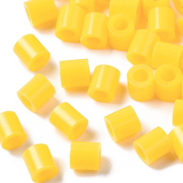 PandaHall PE Fuse Beads, DIY Melty Beads, Tube, Gold, 5x5mm, Hole: 3mm, about 8000pcs/500g Plastic Tube Gold
PandaHall PE Fuse Beads, DIY Melty Beads, Tube, Gold, 5x5mm, Hole: 3mm, about 8000pcs/500g Plastic Tube Gold