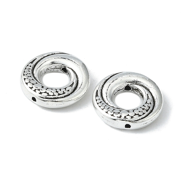 PandaHall Tibetan Style Alloy Donut Bead Frames, Lead Free & Cadmium Free, Antique Silver, 15x4mm, Hole: 1.5mm, about 30pcs/77g Alloy Donut
PandaHall Tibetan Style Alloy Donut Bead Frames, Lead Free & Cadmium Free, Antique Silver, 15x4mm, Hole: 1.5mm, about 30pcs/77g Alloy Donut