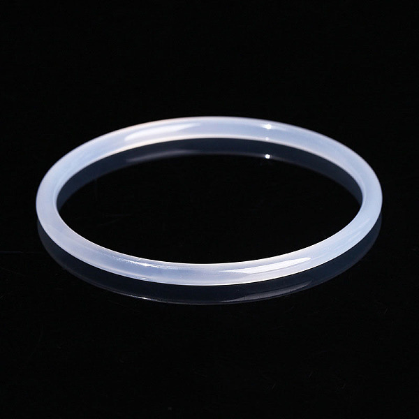 PandaHall Dyed Natural Agate Simple Plain Bangle for Women, Inner Diameter: 2-1/4 inch(5.6~5.8cm) Natural Agate
PandaHall Dyed Natural Agate Simple Plain Bangle for Women, Inner Diameter: 2-1/4 inch(5.6~5.8cm) Natural Agate