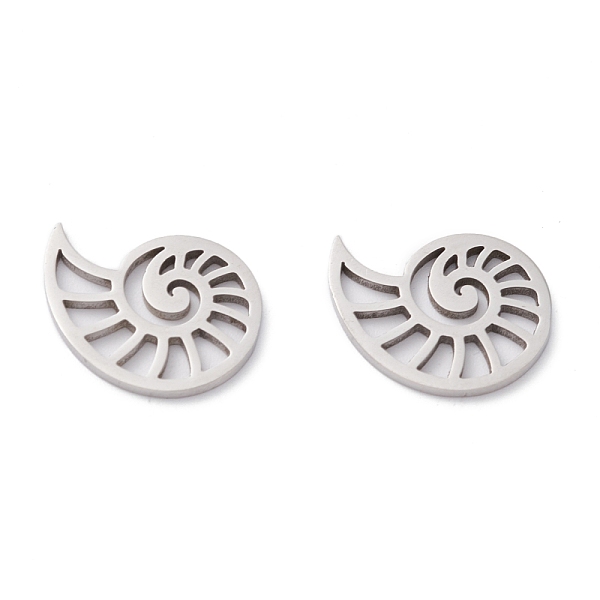 PandaHall 201 Stainless Steel Pendants, Laser Cut, Manual Polishing, Conch, Stainless Steel Color, 14x11x1mm, Hole: 3.5x1.5mm 201 Stainless...
PandaHall 201 Stainless Steel Pendants, Laser Cut, Manual Polishing, Conch, Stainless Steel Color, 14x11x1mm, Hole: 3.5x1.5mm 201 Stainless...