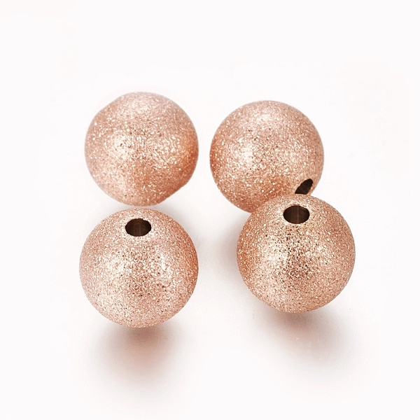 PandaHall Ion Plating(IP) 304 Stainless Steel Textured Beads, Round, Rose Gold, 10mm, Hole: 1.8mm 304 Stainless Steel Round
PandaHall Ion Plating(IP) 304 Stainless Steel Textured Beads, Round, Rose Gold, 10mm, Hole: 1.8mm 304 Stainless Steel Round