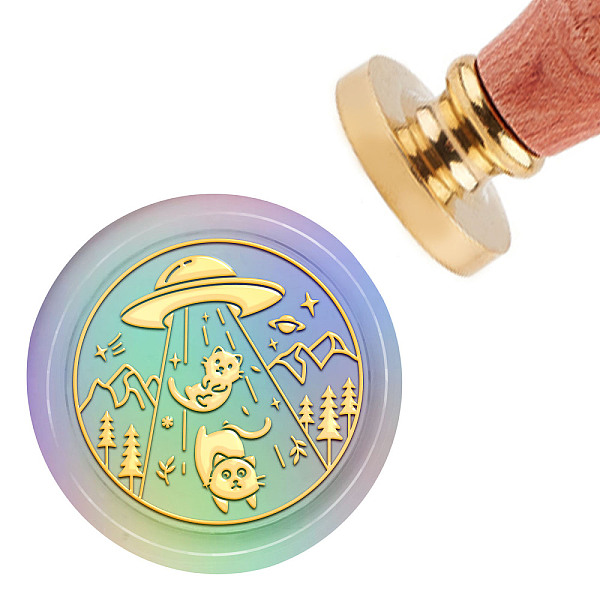 PandaHall CRASPIRE Wax Seal Stamp UFO Sealing Wax Stamp Cats 30mm Removable Brass Head Sealing Stamp with Wooden Handle for Birthday...
PandaHall CRASPIRE Wax Seal Stamp UFO Sealing Wax Stamp Cats 30mm Removable Brass Head Sealing Stamp with Wooden Handle for Birthday...
