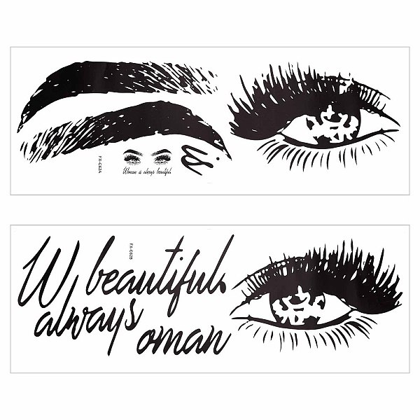 PandaHall GORGECRAFT 90×30CM Eyelashes Wall Sticker Beauty Salon Eyelashes Quote Eyebrow Wall Decor Stickers Make Up Eye Store Home..., Black
PandaHall GORGECRAFT 90×30CM Eyelashes Wall Sticker Beauty Salon Eyelashes Quote Eyebrow Wall Decor Stickers Make Up Eye Store Home..., Black