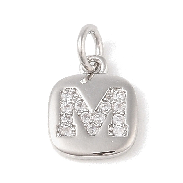PandaHall Rack Plating Brass Micro Pave CLear Cubic Zirconia Charms, with Jump Rings, Cadmium Free & Lead Free, Long-Lasting Plated...
PandaHall Rack Plating Brass Micro Pave CLear Cubic Zirconia Charms, with Jump Rings, Cadmium Free & Lead Free, Long-Lasting Plated...
